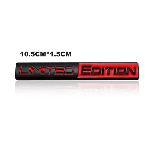 Universal Limited Edition Metal Emblem Badge