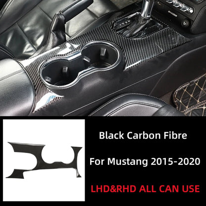 Carbon Fiber Gear Shift Panel Trim for Mustang GT 15-21