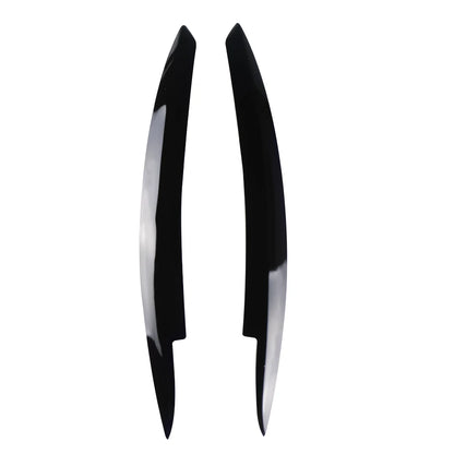 2Pcs Headlight Eyebrow Trim for VW Golf 2008-2013