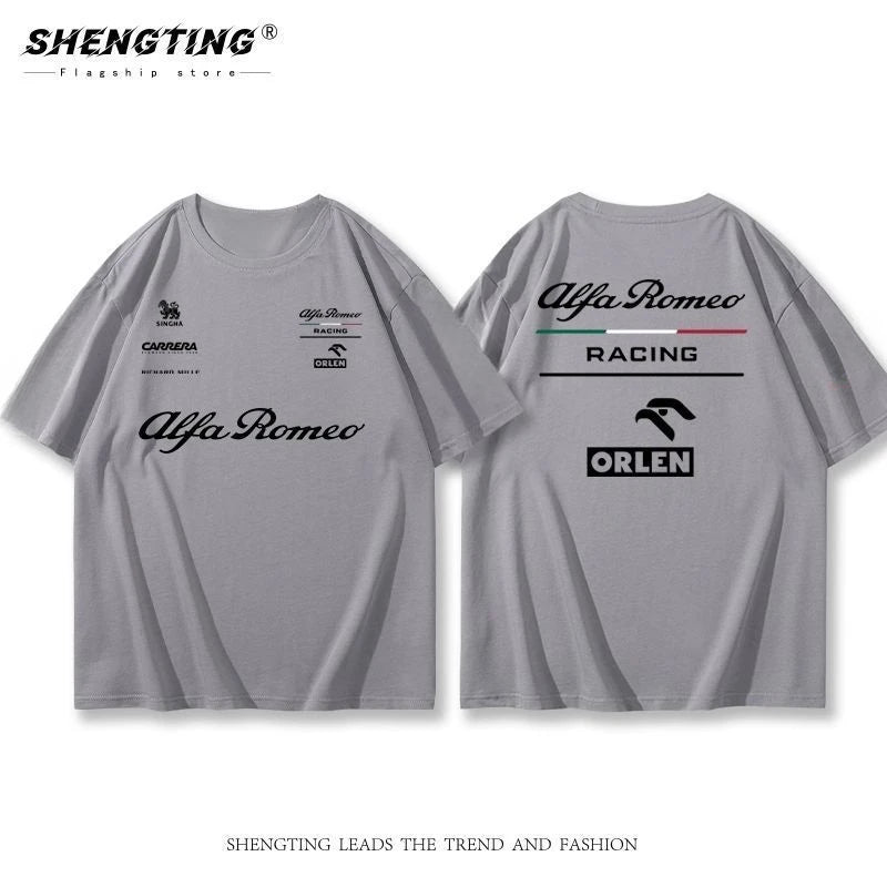 Alfa Romeo F1 Team Jersey – Pro Racing Summer Riding Tee