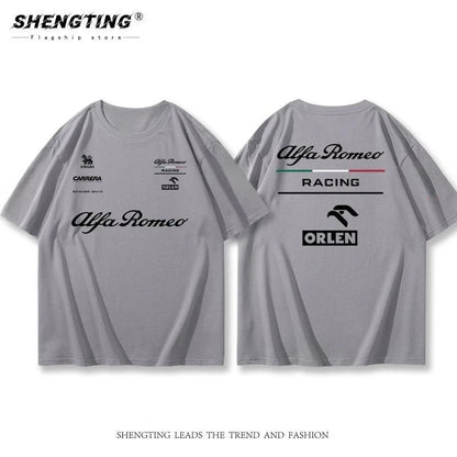 Alfa Romeo F1 Team Jersey – Pro Racing Summer Riding Tee