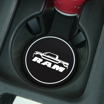 (NOT SOLD TO USA) 2Pcs Non-Slip Cup Mats for RAM