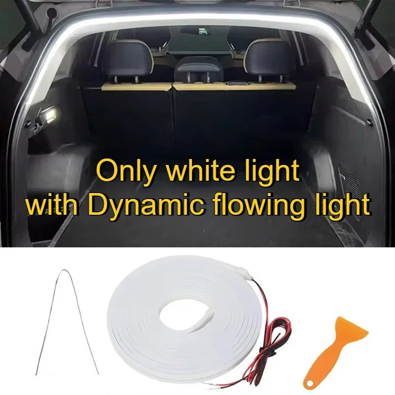 RGB 5M Trunk LED Strip, Waterproof, APP Control, 12V Plug & Play White Light No App 5M – Car Accessories | MotorWorld Marketplace