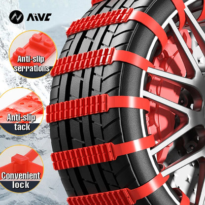 AIVC Anti-Skid Snow Chains | Pro Grade Winter Traction – Car Accessories | MotorWorld Marketplace