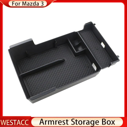 Mazda3 Axela 2019-2023 Armrest Storage Organizer Tray