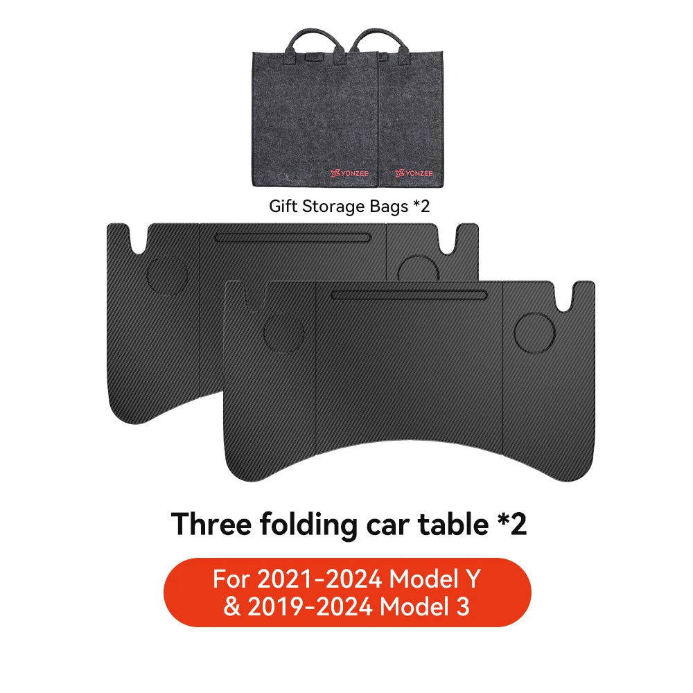 Tesla Model X/S/3/Y 2018-2025 Steering Wheel Desk Tray