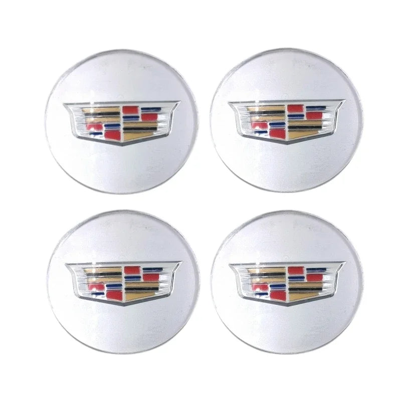 (NOT SOLD TO USA) 4Pcs 60/65MM Cadillac Wheel Center Hub Emblems Stickers A – Car Accessories | MotorWorld Marketplace