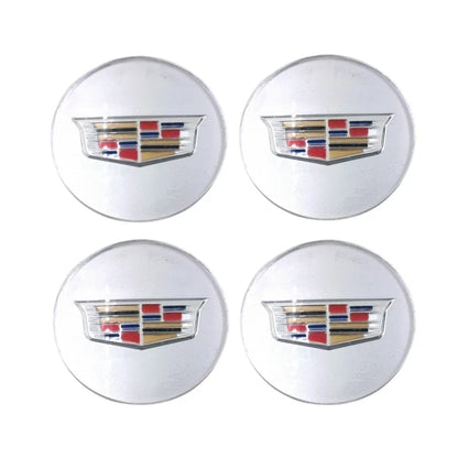 (NOT SOLD TO USA) 4Pcs 60/65MM Cadillac Wheel Center Hub Emblems Stickers A – Car Accessories | MotorWorld Marketplace