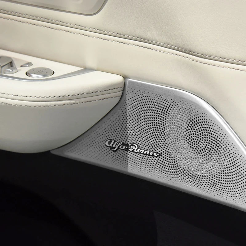3D Speaker Badge Decal for Alfa Romeo Giulia Stelvio GT