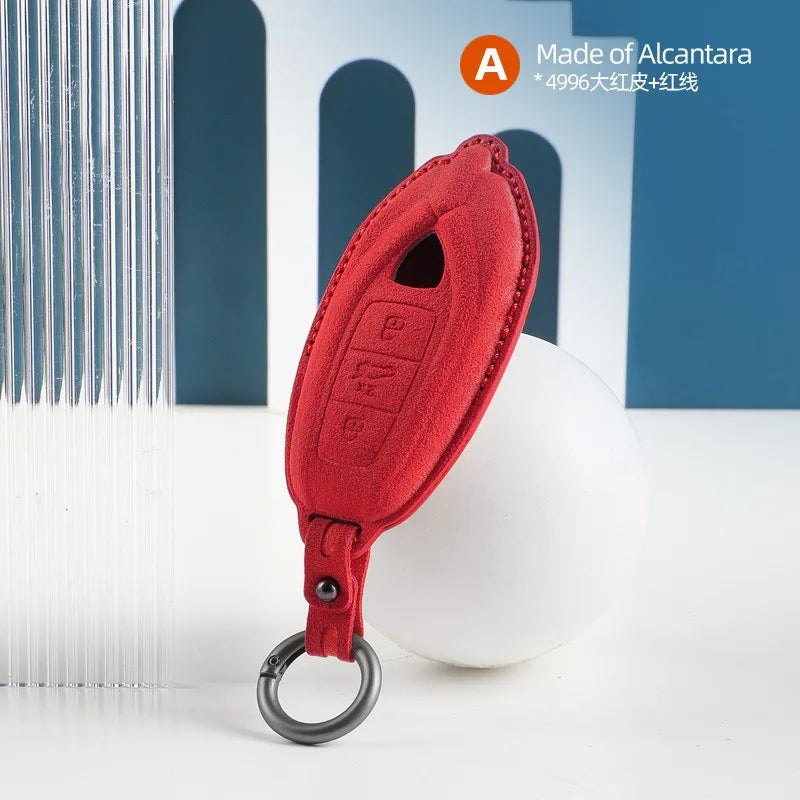 Premium Suede Key Case for Lamborghini Urus & Revuelto