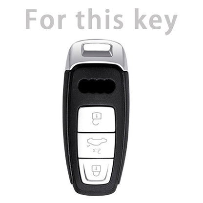 Audi TPU Key Fob Cover Case for Q8 RSQ8 A6 A7 RS6 RS7 S6