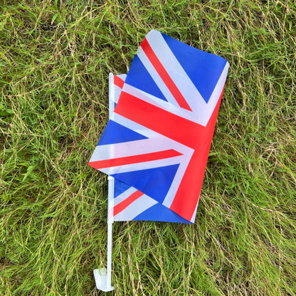 30x45cm UK Car Flag – Durable British Window Banner GB