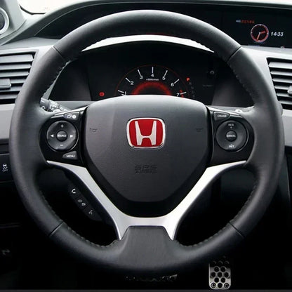 Honda Steering Wheel Emblem 53mm(2.09")/50mm(1.97") Badge - Pro Fit