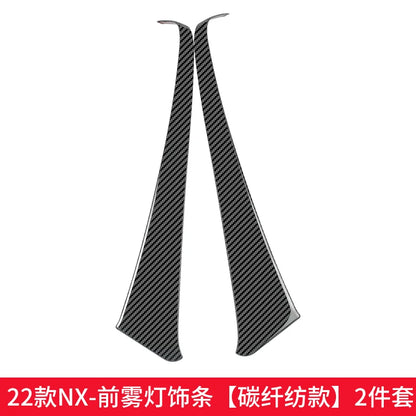 Lexus NX 2022-2025 Front Bar & Fog Lamp Protector Strip 22-25NX-2pcs A3 – Car Accessories | MotorWorld Marketplace