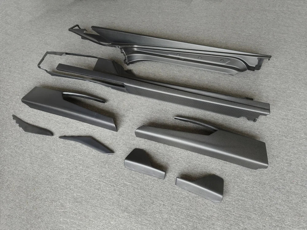 M-Style Matte Carbon Side Skirt Kit for Lamborghini Huracan LP610