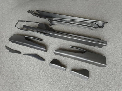 M-Style Matte Carbon Side Skirt Kit for Lamborghini Huracan LP610