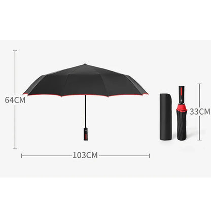 Mercedes-Benz Windproof Rain Sunshade Foldable Umbrella
