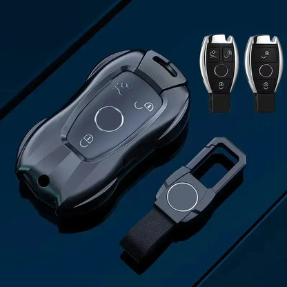 Mercedes Benz Key Case Shell Chain for C E S GLC AMG Series (B)GY-Square buckle – Car Accessories | MotorWorld Marketplace