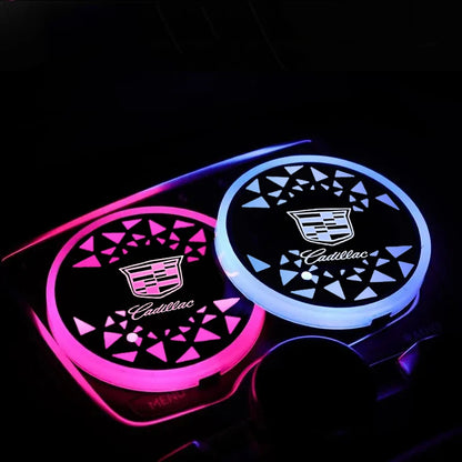 (NOT SOLD TO USA) LED Smart Coaster Light for Cadillac ATS CT5 XT6 XTS SRX – Car Accessories | MotorWorld Marketplace