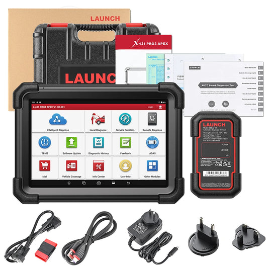 LAUNCH X431 PRO3APEX OBD2 Scanner | Pro Diagnostic Tool Global Version – Car Accessories | MotorWorld Marketplace
