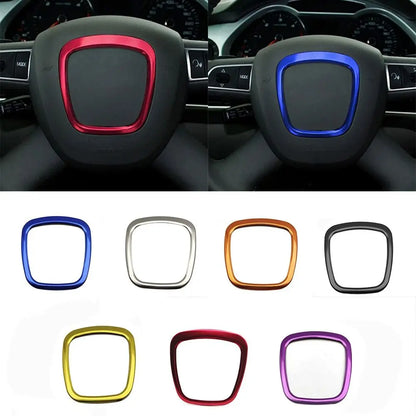 Audi Steering Wheel Logo Cover Trim Sticker – Pro Fit