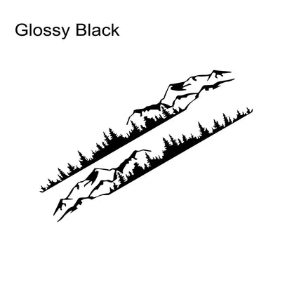 Forest Mountain Vinyl Decal for Ford Bronco TRX4 2021-2023 Glossy Black – Car Accessories | MotorWorld Marketplace