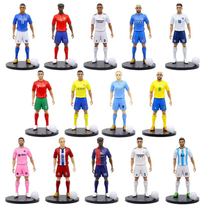 2026 New Football Star C.Ronaldo Messi Mbappe Model Dolls Cartoon Cute Action Figure Car Accessories Football Fans Gifts – Car Accessories | MotorWorld Marketplace