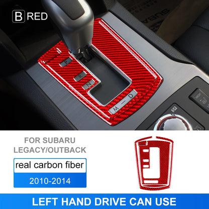 Legacy Outback 10-14 Carbon Fiber Gear Shift Panel Trim For LHD Red – Car Accessories | MotorWorld Marketplace
