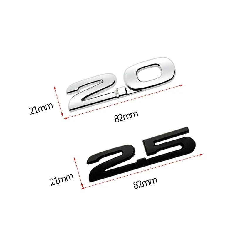 3D Metal 2.0/2.5 Emblem Badge for Mazda