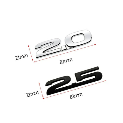 3D Metal 2.0/2.5 Emblem Badge for Mazda