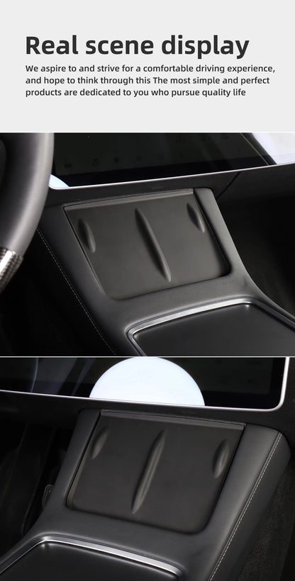 Wireless Charger Pad for Tesla 3/Y/S/X 2022-2024