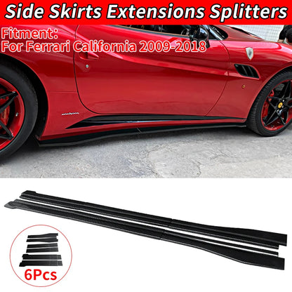 Ferrari California 09-18 Side Skirt Splitters Rocker Panels – Car Accessories | MotorWorld Marketplace