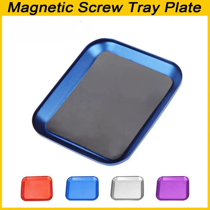Plateau à vis magnétique en aluminium – Outil de réparation de précision pour véhicules télécommandés