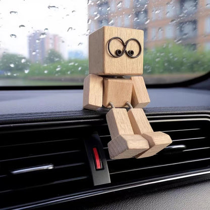 Handmade Wooden Shaking Man Dashboard Ornament – 2 Styles A China Mainland – Car Accessories | MotorWorld Marketplace