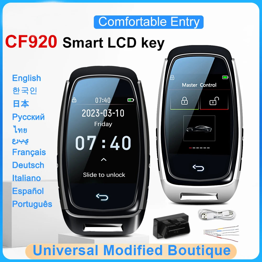 CF920 Smart LCD Remote Keyless Entry for Audi/BMW/Ford – Car Accessories | MotorWorld Marketplace