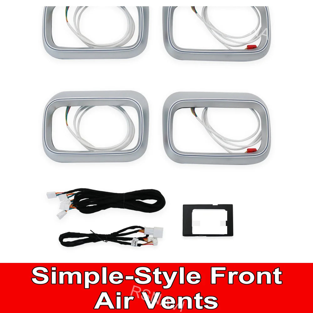 6pc Trim Set for Mercedes GLE/GLS W167 X167 2020-2024 Basic Front AC Vents – Car Accessories | MotorWorld Marketplace