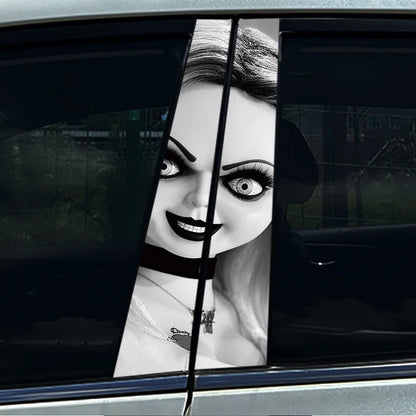 **Halloween Car B Pillar Sticker – Horror Protective Film 1/2pcs** MO 083 – Car Accessories | MotorWorld Marketplace