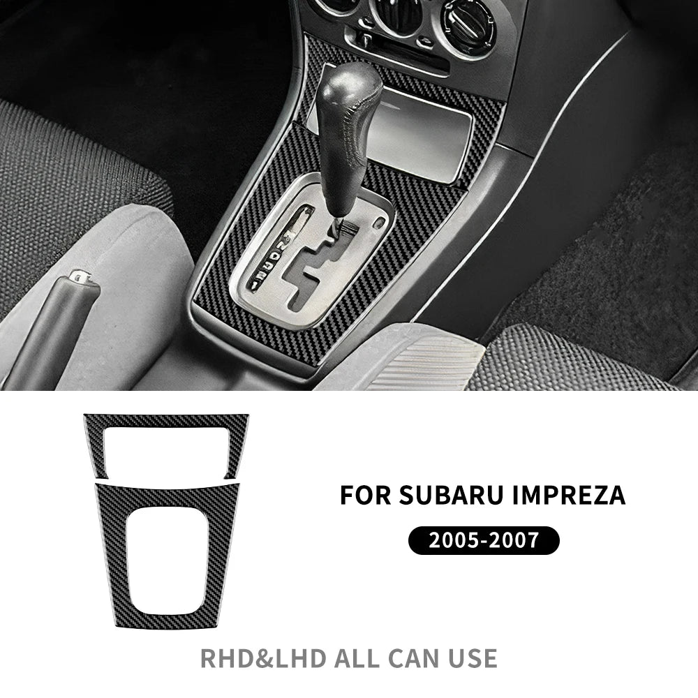 Real Carbon Fiber Sticker Kit for Subaru Impreza 05-07 Interior LHD RHD Outer Black – Car Accessories | MotorWorld Marketplace