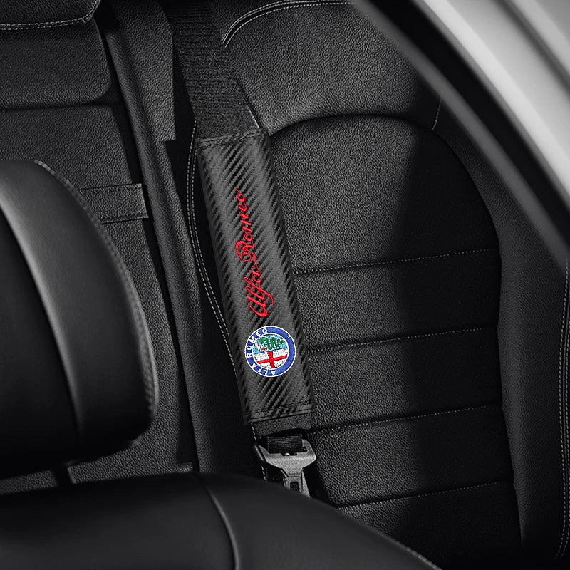 Leather Seat Belt Cover for Alfa Romeo