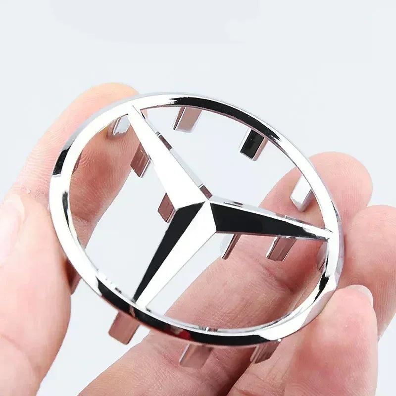 Premium 52mm/2.05in & 57mm/2.24in Steering Wheel Badge for Mercedes-Benz