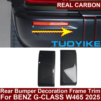 (NOT SOLD TO USA) Real Carbon Fiber Seat Switch Trim for G-Class W465 2025+ Rear Bumper Trim – Car Accessories | MotorWorld Marketplace