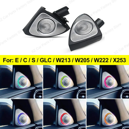 Mercedes C/E/S W205 W213 RGB 64-Color LED Rotating Tweeter – Car Accessories | MotorWorld Marketplace