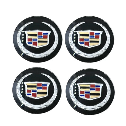 (NOT SOLD TO USA) 4Pcs 60/65MM Cadillac Wheel Center Hub Emblems Stickers – Car Accessories | MotorWorld Marketplace