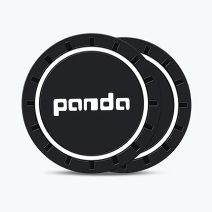 Fiat Panda 2008-2011 Cup Holder Silicone Anti-Slip Coasters