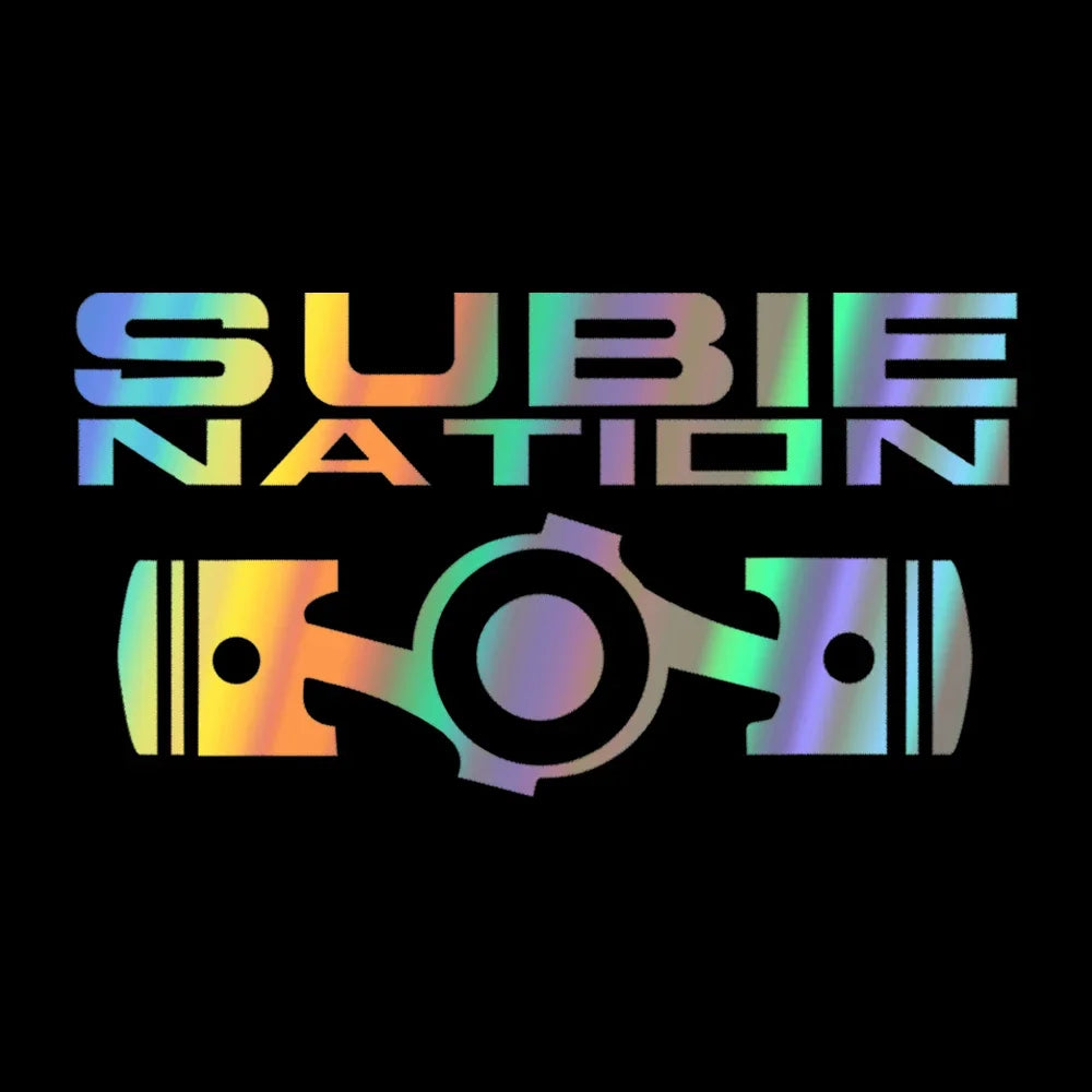 SUBIE Nation JDM Sticker 20x10.7cm for Subaru WRX BRZ STI – Car Accessories | MotorWorld Marketplace