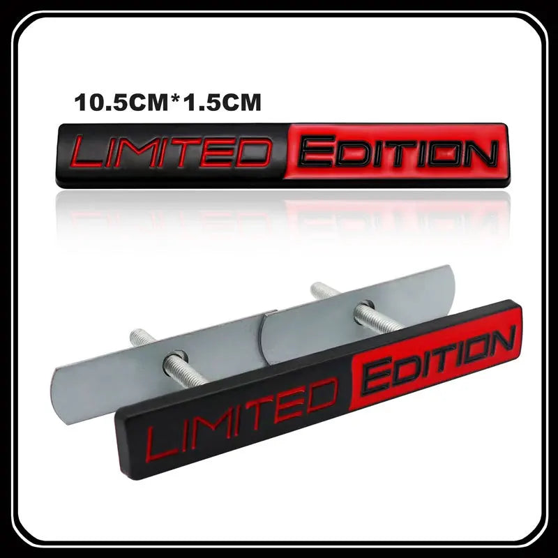 Universal Limited Edition Metal Emblem Badge