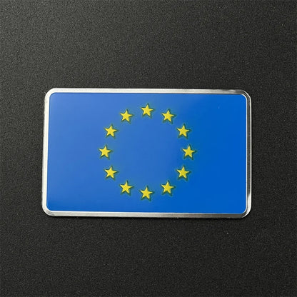 Premium National Flag Stickers, Exalt