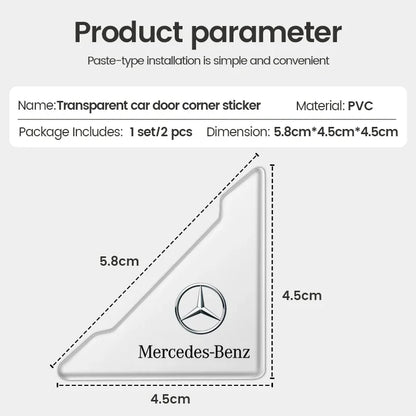 2Pcs Door Corner Protectors for Mercedes-Benz