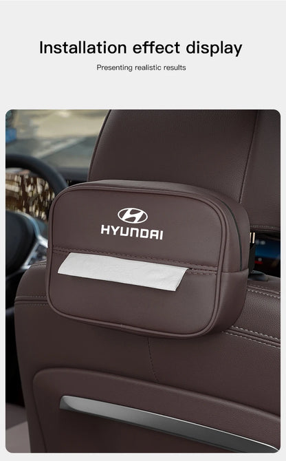 Hyundai Genesis N-LINE Armrest Tissue Box & Sunshade Kit