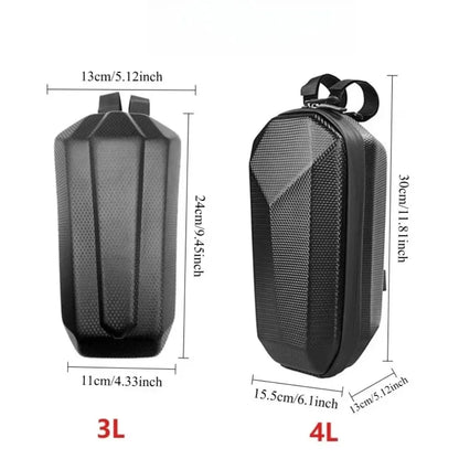 Waterproof Hard Shell Front Bag 3L/4L for E-Scooter/Bike – Car Accessories | MotorWorld Marketplace
